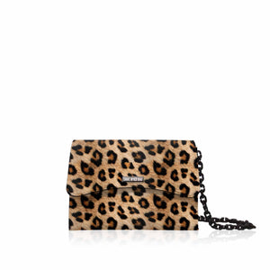 Cartera Save My Bag Bella Mini en leopardo
